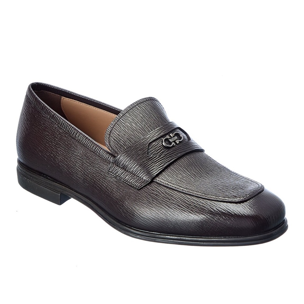 Salvatore Ferragamo Martin Leather Loafer